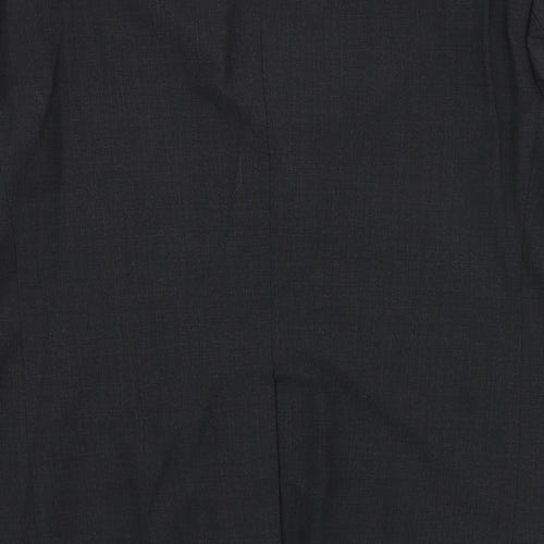Tom English Mens Grey Polyester Jacket Suit Jacket Size 42 Regular