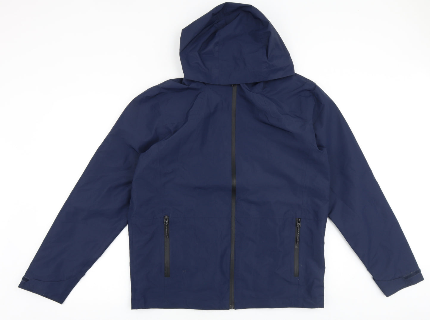 BROKEN STANDARD Mens Blue Jacket Size M Zip