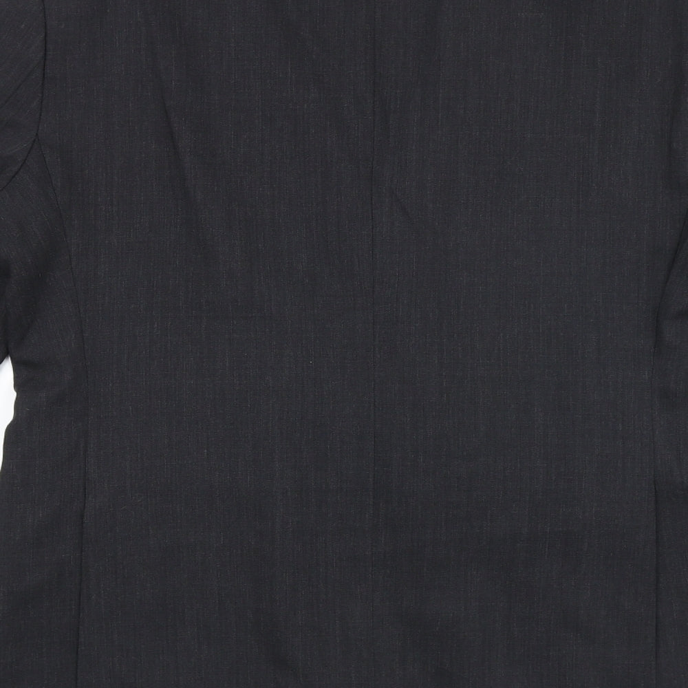 Marks and Spencer Mens Grey Polyester Jacket Suit Jacket Size 42 Regular