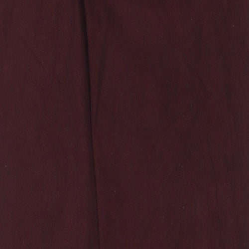 Dr. Denim Womens Red Cotton Straight Jeans Size 28 in Regular Zip