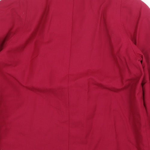 Planet Womens Pink Jacket Blazer Size 10 Button
