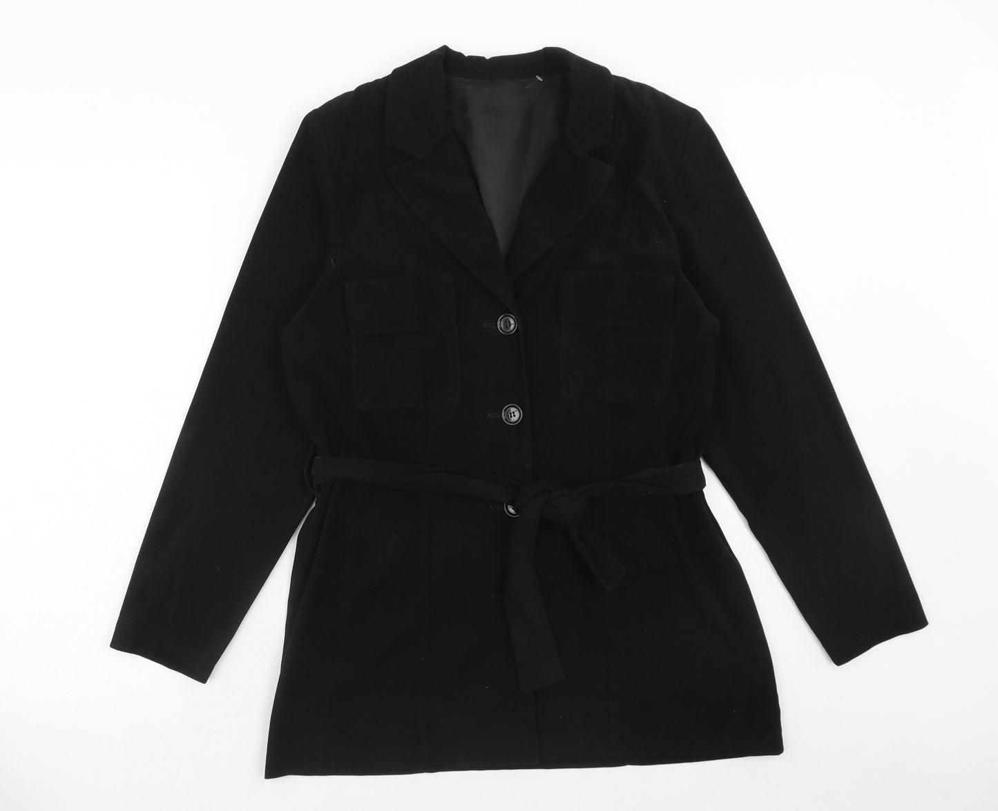 Dorothy Perkins Womens Black Jacket Blazer Size 10 Button