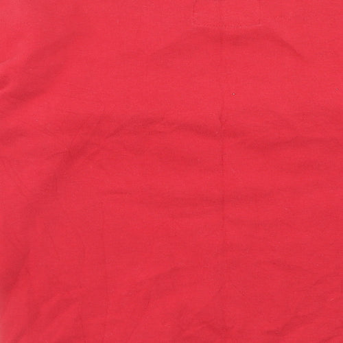 Atmosphere Womens Red Cotton Pullover Sweatshirt Size 6 Pullover - Christmas Pudding