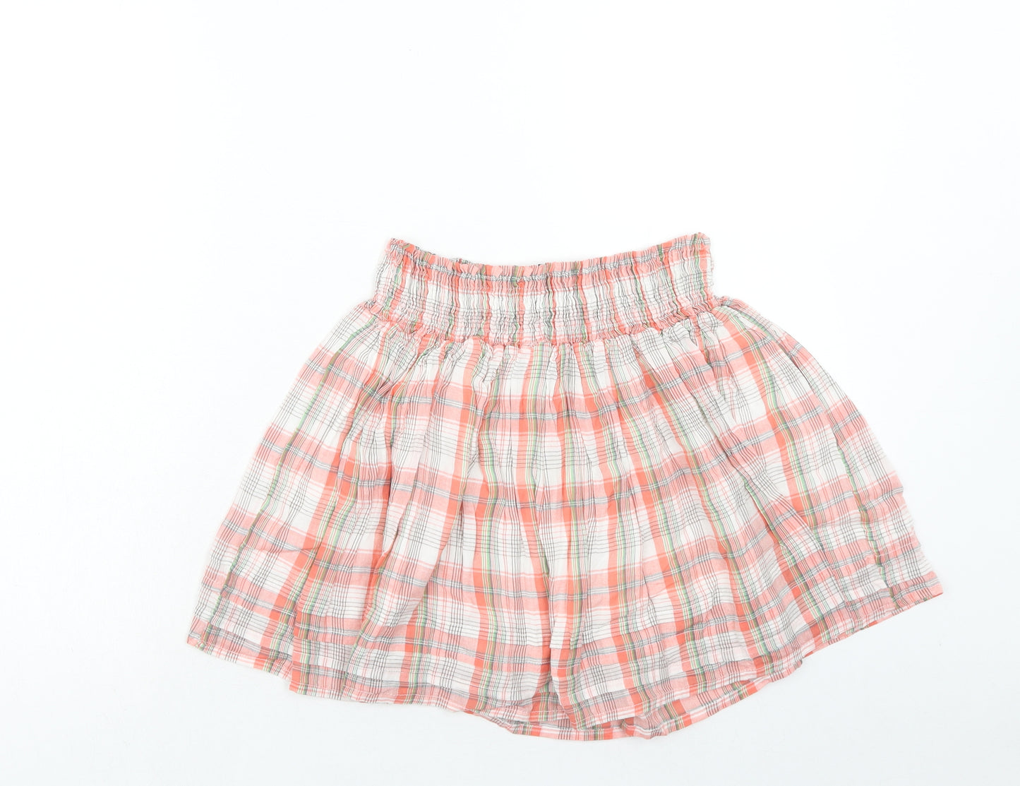 Atmosphere Womens Red Plaid Cotton Mini Skirt Size 12