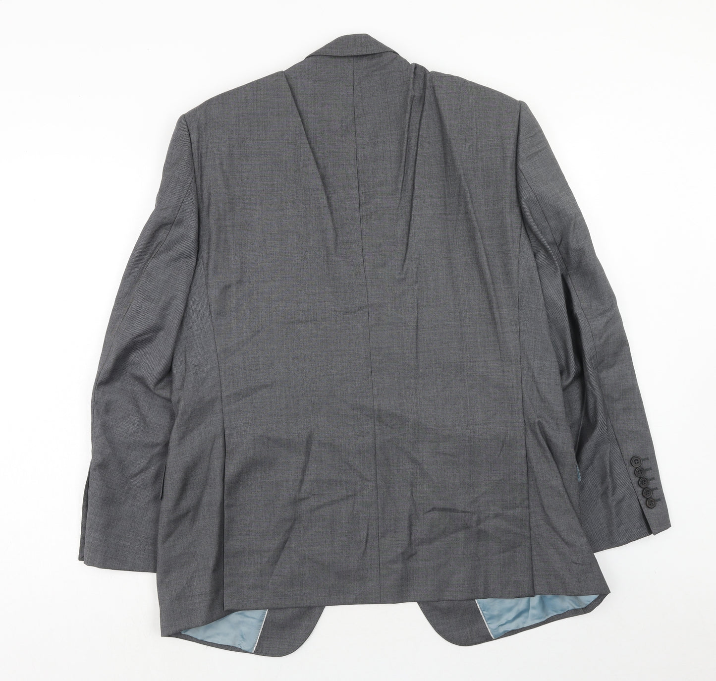 Autograph Mens Grey Wool Jacket Suit Jacket Size 42 Regular