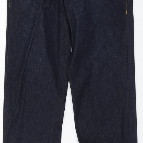 mamas & papas Womens Blue Cotton Jegging Jeans Size 8 L31 in Regular