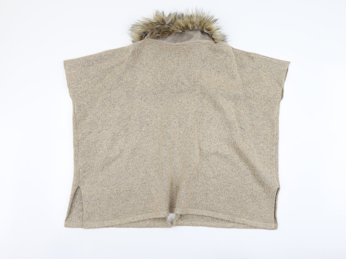 Primark Girls Beige Round Neck Polyester Pullover Jumper Size 12-13 Years Pullover