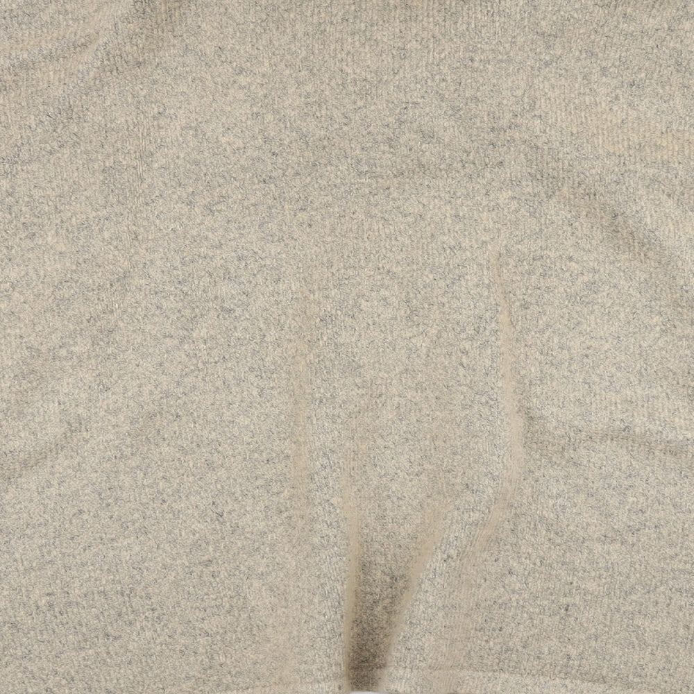 Primark Girls Beige Round Neck Polyester Pullover Jumper Size 12-13 Years Pullover
