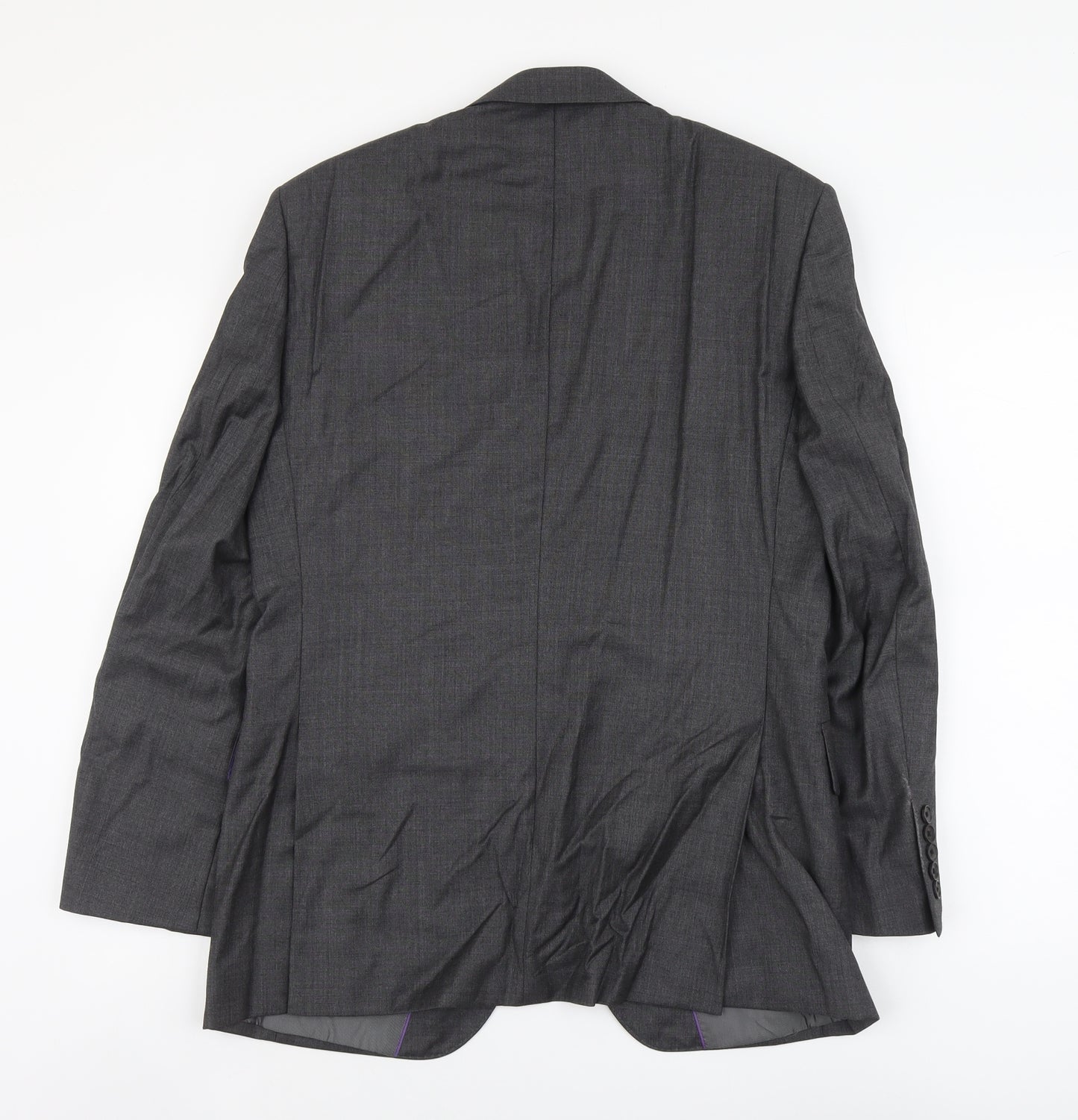 NEXT Mens Grey Wool Jacket Suit Jacket Size S Regular