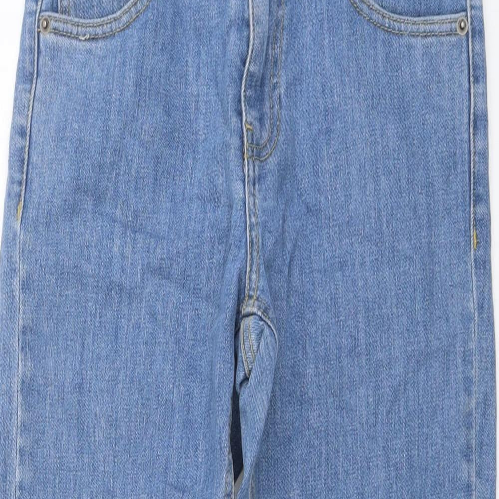Dr. Denim Womens Blue Cotton Straight Jeans Size 26 in L26 in Regular Button