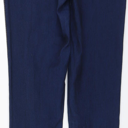 Denim & Co. Womens Blue Cotton Skinny Jeans Size 12 L31 in Regular
