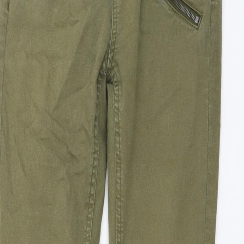 Saint Tropez Womens Green Cotton Skinny Jeans Size 6 L29 in Regular Button