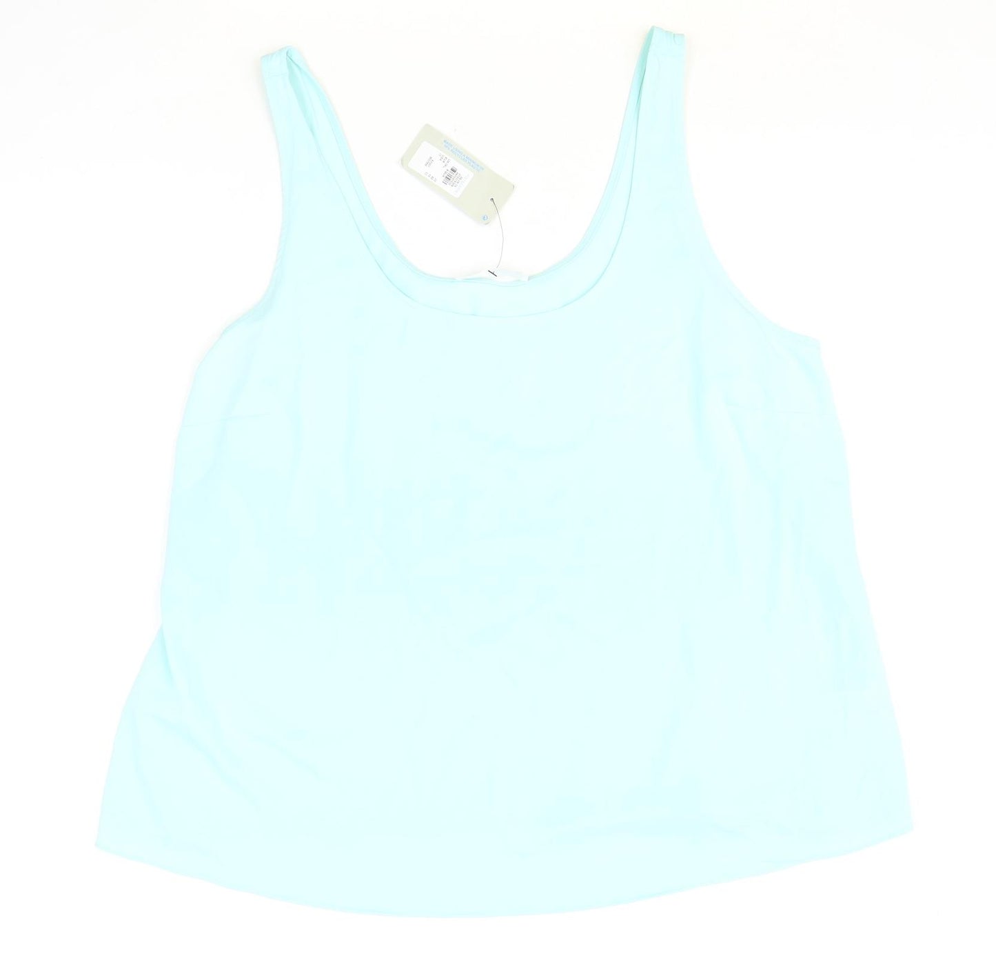 Primark Womens Blue Polyester Basic Tank Size 20 Scoop Neck