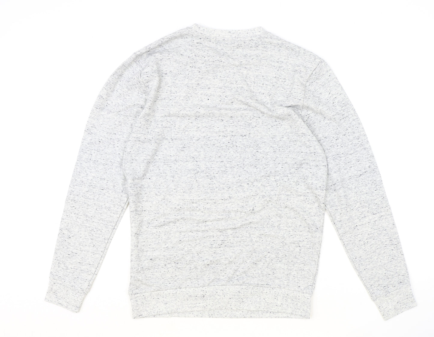Primark Mens Grey Polyester Pullover Sweatshirt Size M