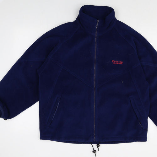 Great Outdoors Womens Blue Jacket Size 14 Zip