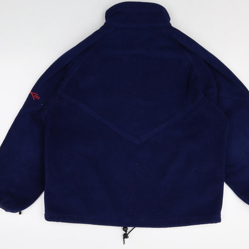 Great Outdoors Womens Blue Jacket Size 14 Zip