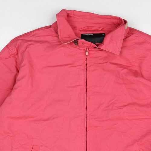 Quebramar Womens Pink Jacket Size L Zip