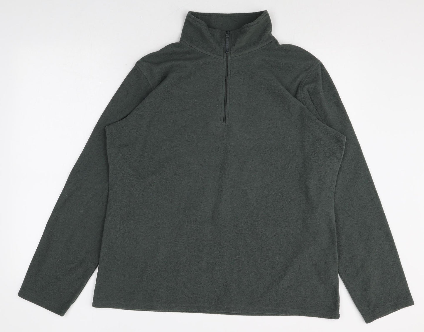 Mountain Warehouse Mens Green Polyester Pullover Sweatshirt Size XL