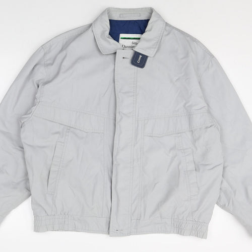 DANNIMAC Womens Grey Jacket Size 28 Zip