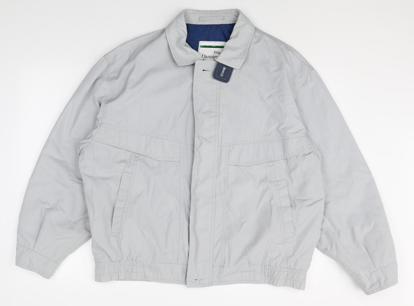 DANNIMAC Womens Grey Jacket Size 28 Zip