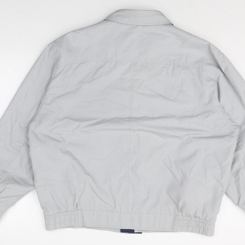DANNIMAC Womens Grey Jacket Size 28 Zip