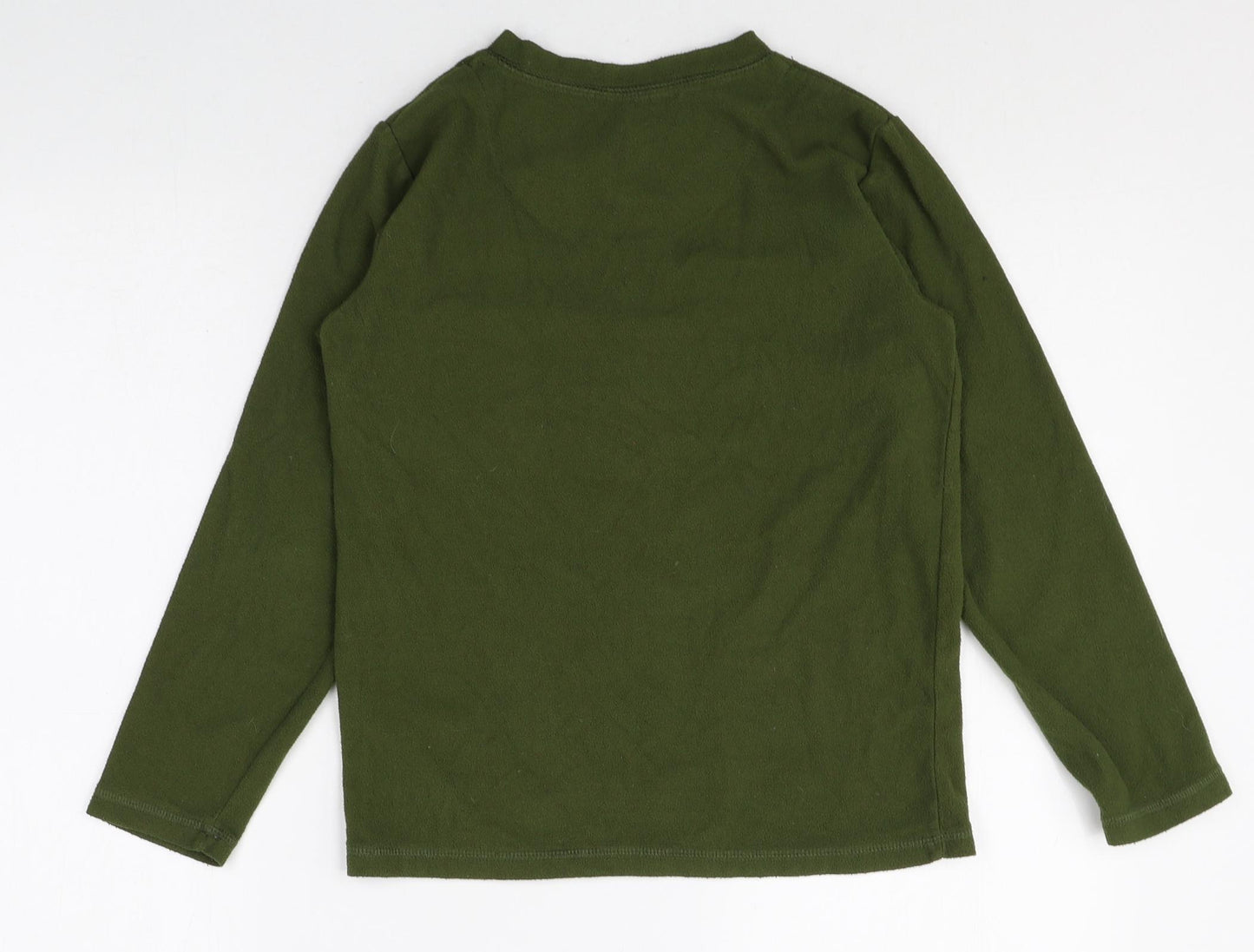 Primark Boys Green Polyester Pullover Sweatshirt Size 11-12 Years Pullover