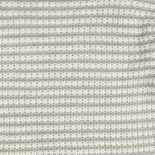Dorothy Perkins Womens Multicoloured Scoop Neck Striped Acrylic Pullover Jumper Size 12