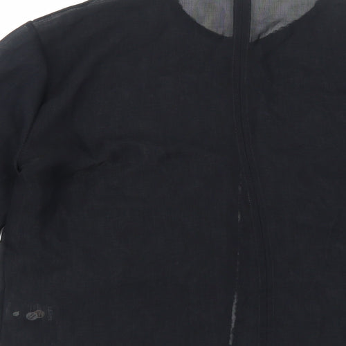 Marks and Spencer Womens Black Jacket Blazer Size 14 Hook & Eye
