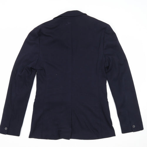 ASOS Mens Blue Polyester Jacket Blazer Size 38 Regular