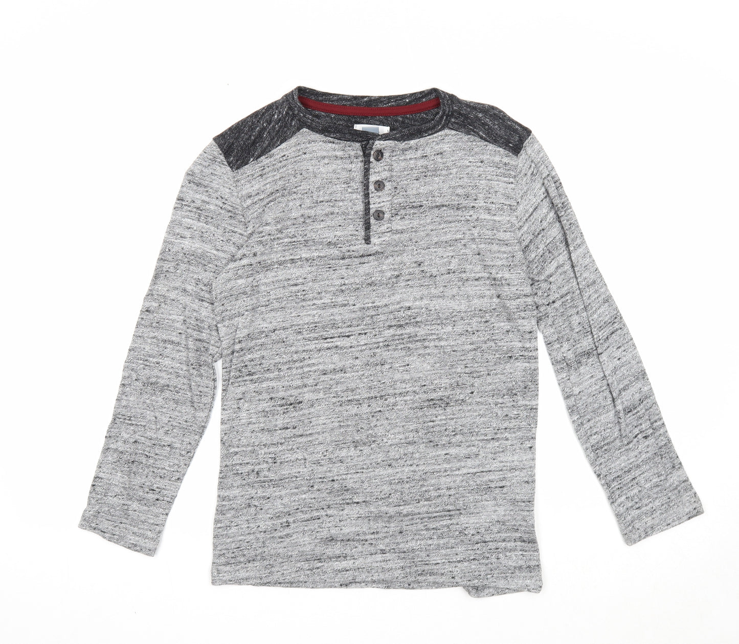 Old Navy Womens Grey Cotton Pullover Sweatshirt Size 10 Pullover - Size 10-12