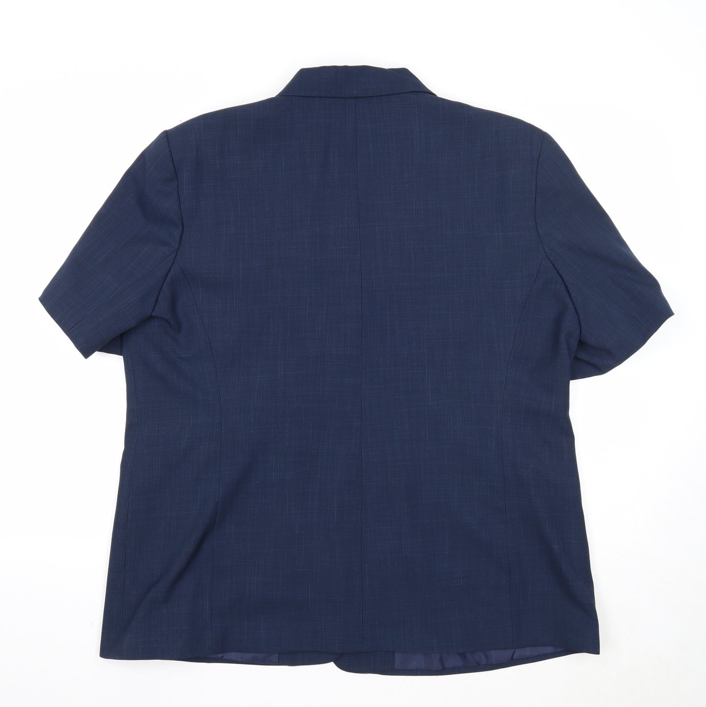 Bonmarché Womens Blue Jacket Size 20 Button