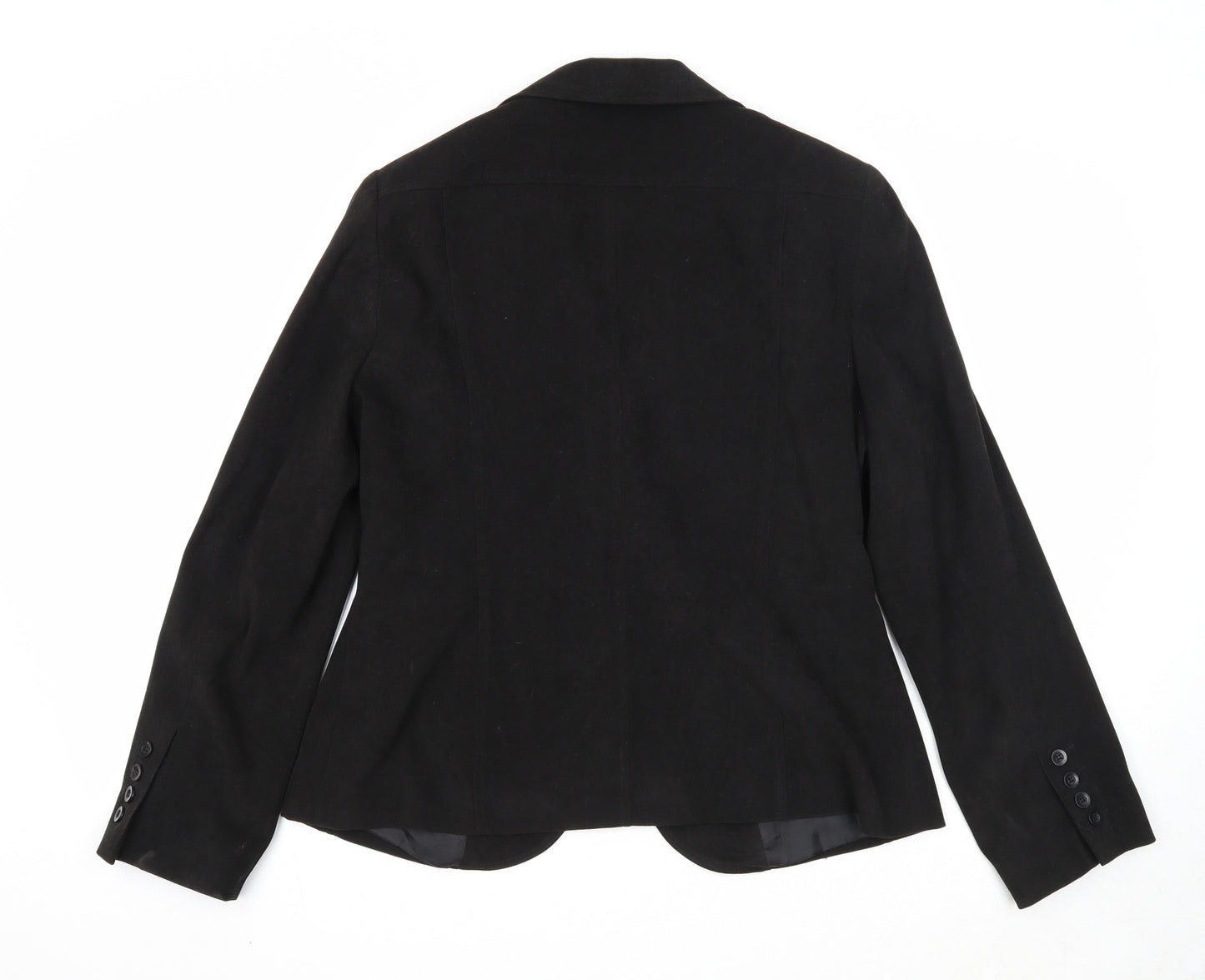 Atmosphere Womens Black Jacket Blazer Size 14 Button