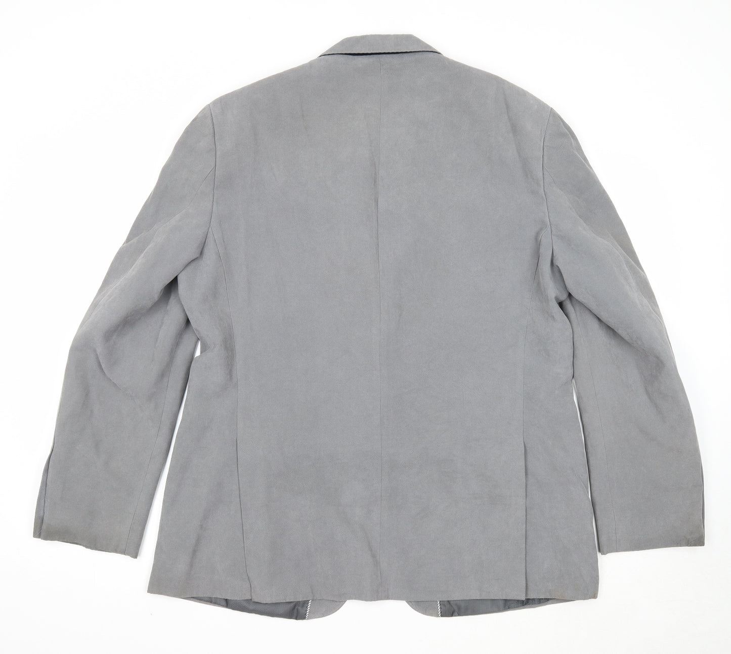 Marks and Spencer Mens Grey Polyester Jacket Suit Jacket Size 44 Regular