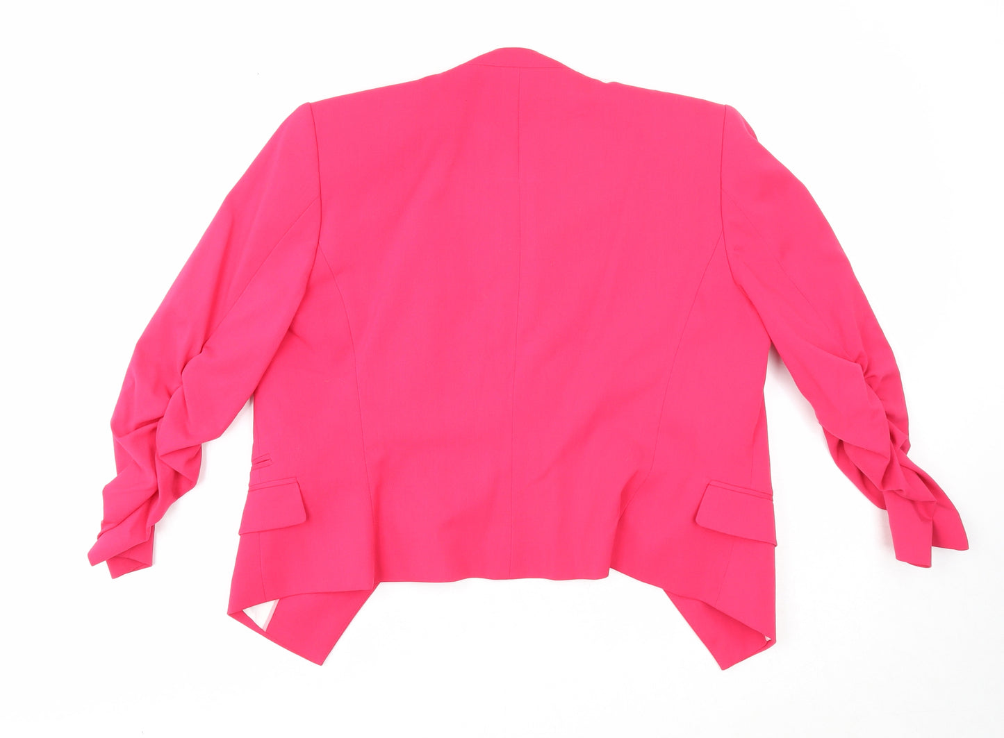 H&M Womens Pink Jacket Blazer Size 12