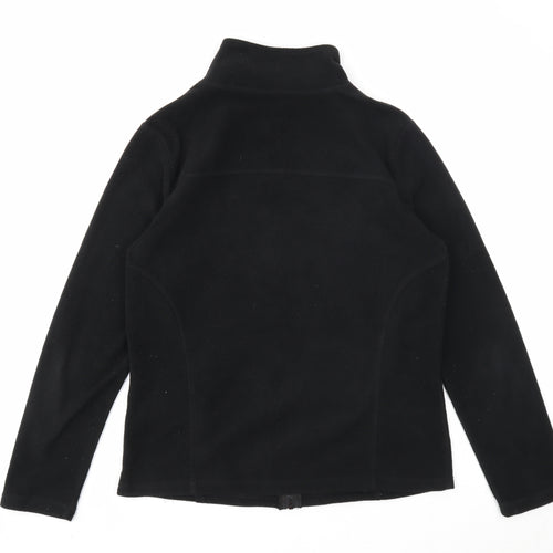 Peacocks Womens Black Jacket Size 12 Buckle