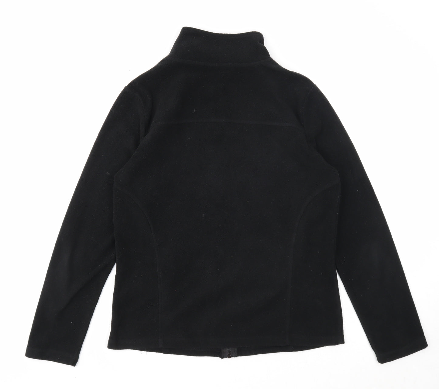 Peacocks Womens Black Jacket Size 12 Buckle