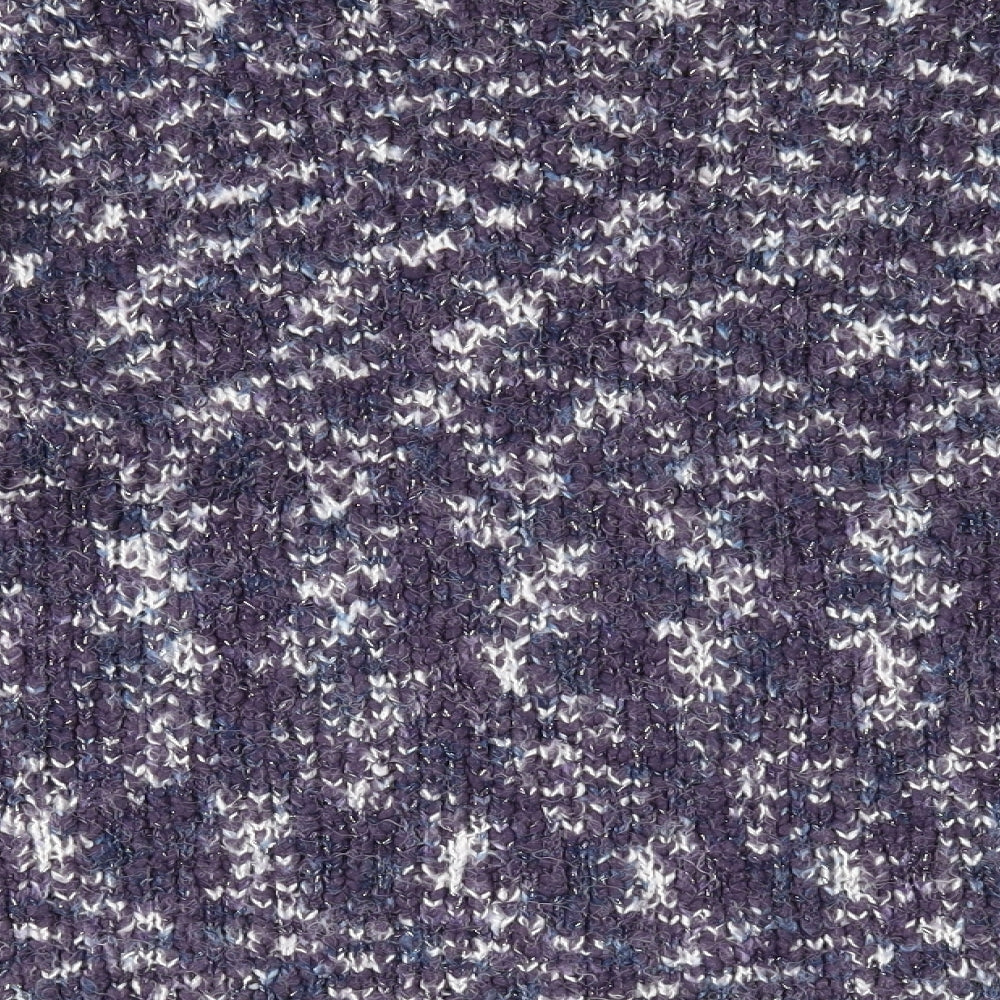 TU Womens Purple Boat Neck Acrylic Pullover Jumper Size 22