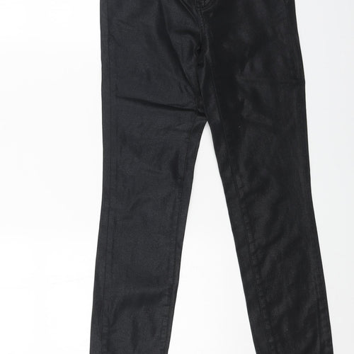 Only Womens Black Cotton Skinny Jeans Size 26 L32 in Regular Button