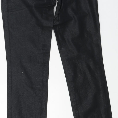 Only Womens Black Cotton Skinny Jeans Size 26 L32 in Regular Button