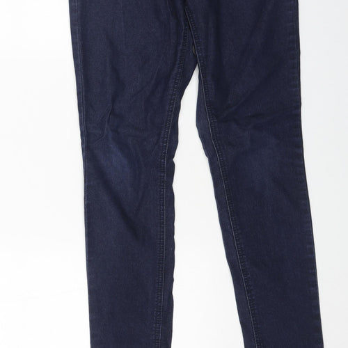 Primark Womens Blue Cotton Jegging Jeans Size 8 L30 in Regular