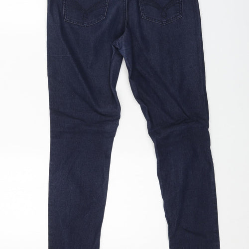 Primark Womens Blue Cotton Jegging Jeans Size 8 L30 in Regular