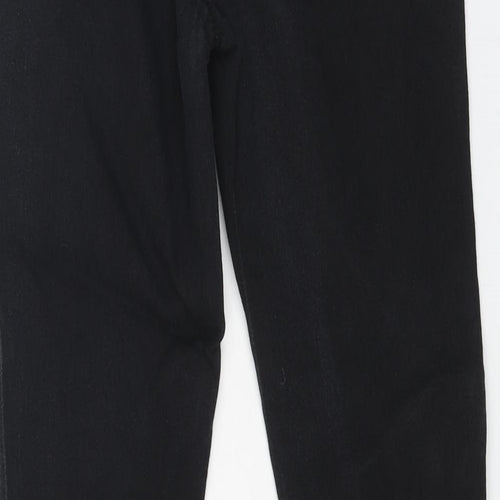 Denim & Co. Womens Black Cotton Jegging Jeans Size 6 L29 in Regular