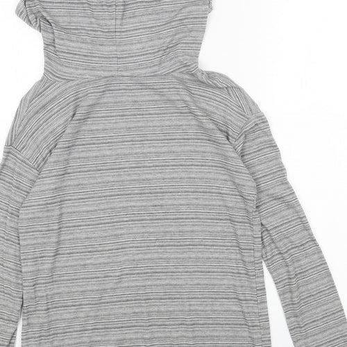 LCW Womens Grey Cotton Pullover Hoodie Size S Pullover