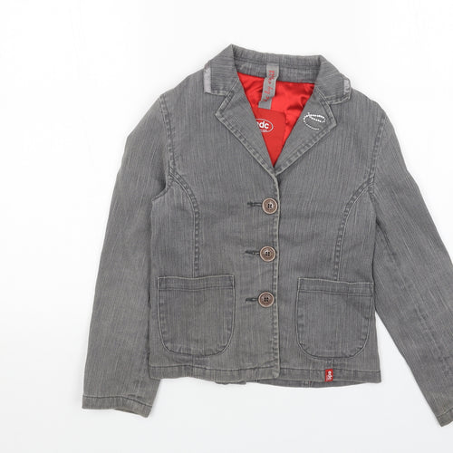 EDC Womens Grey Jacket Blazer Size XS Button