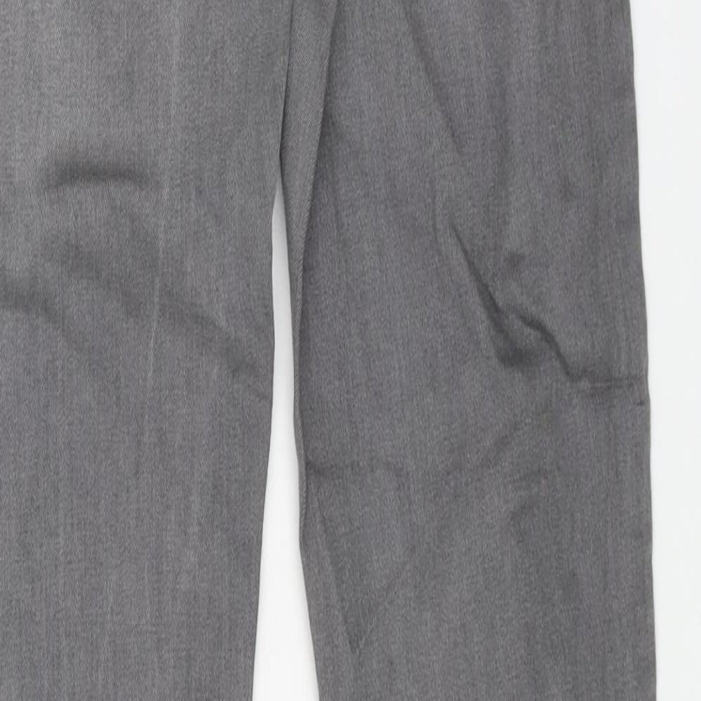 Denim & Co. Womens Grey Cotton Skinny Jeans Size 8 L32 in Regular Button