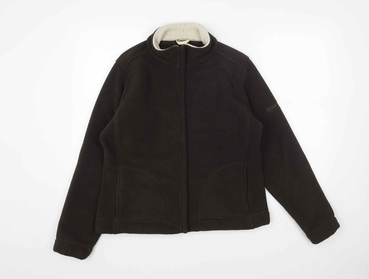 Regatta Womens Brown Jacket Size 14 Zip