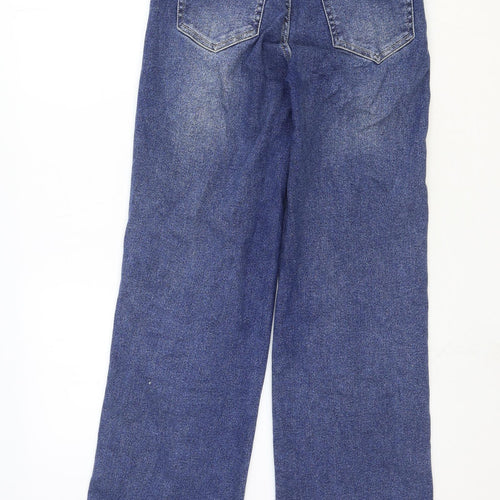 Dr. Denim Womens Blue Cotton Straight Jeans Size 32 in Regular Zip
