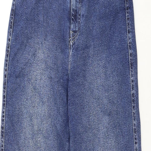 Dr. Denim Womens Blue Cotton Straight Jeans Size 32 in Regular Zip