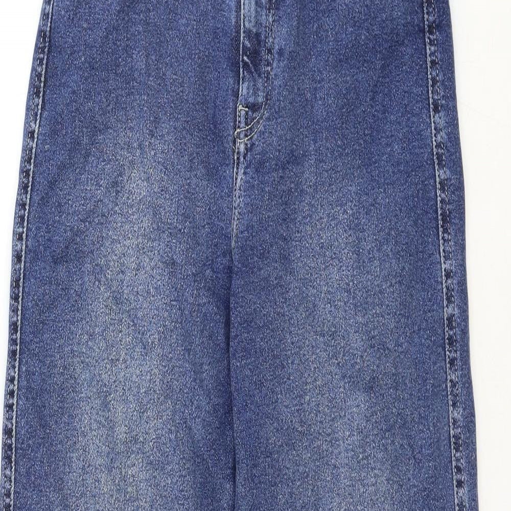 Dr. Denim Womens Blue Cotton Straight Jeans Size 32 in Regular Zip