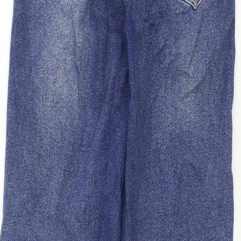 Dr. Denim Womens Blue Cotton Straight Jeans Size 32 in Regular Zip